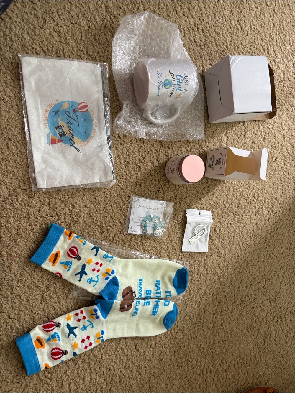 Travel-Themed Gift Set For Women